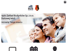 Tablet Screenshot of mzb-stalowa.pl